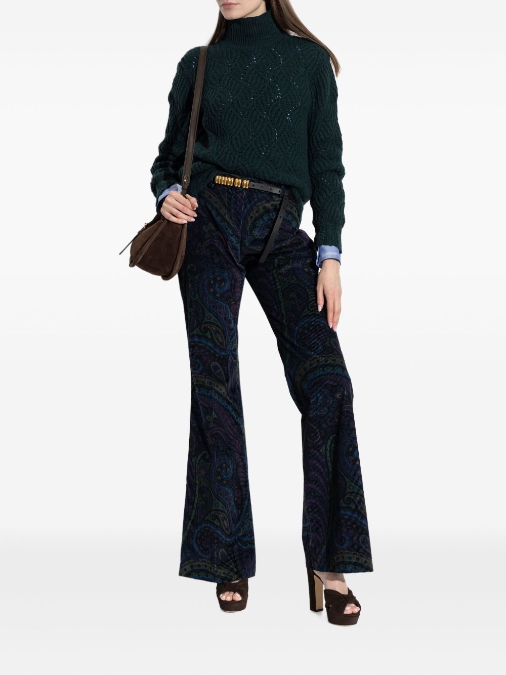 cashmere high-neck sweater - 2