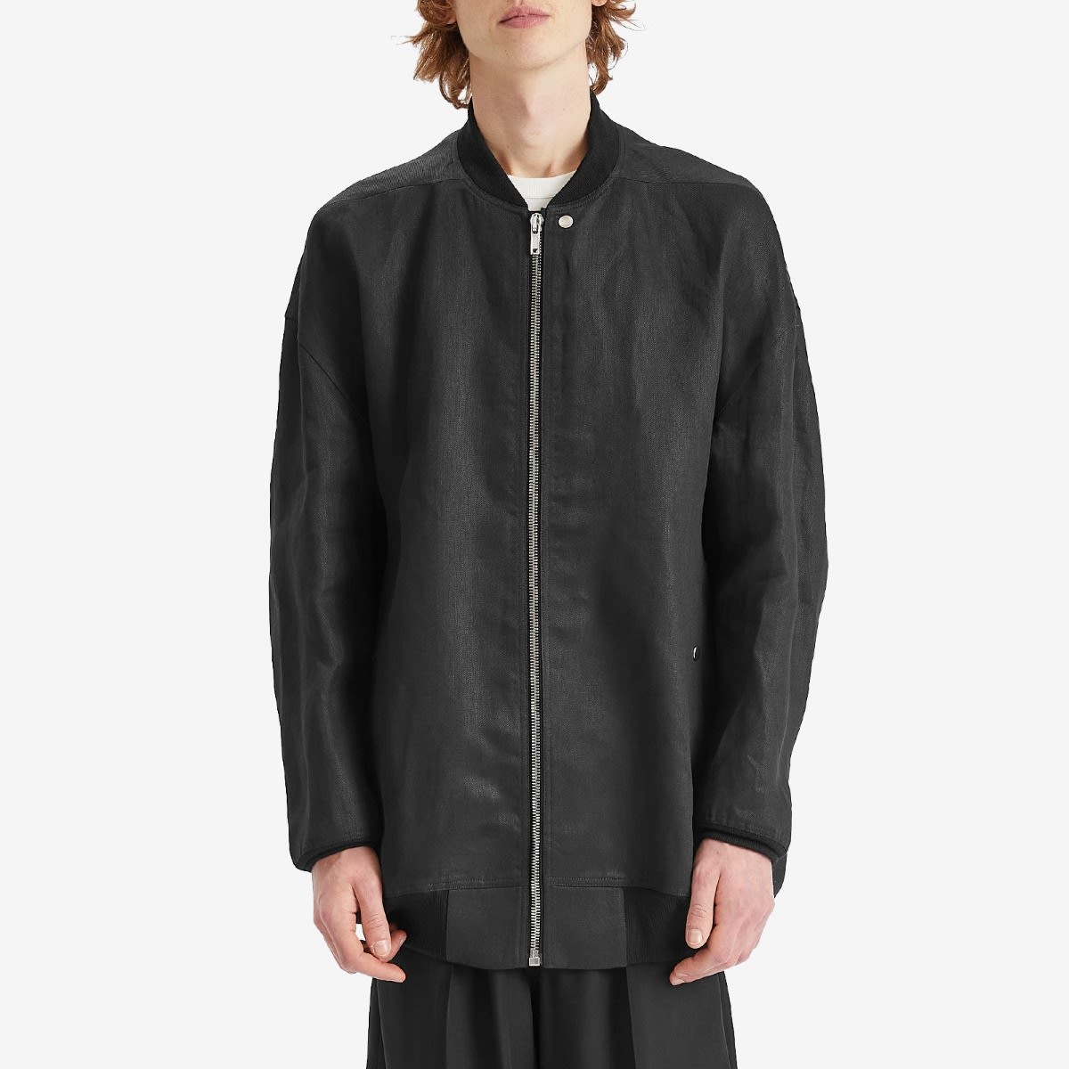 Rick Owens Peter Twill Flight Bomber Jacket - 2