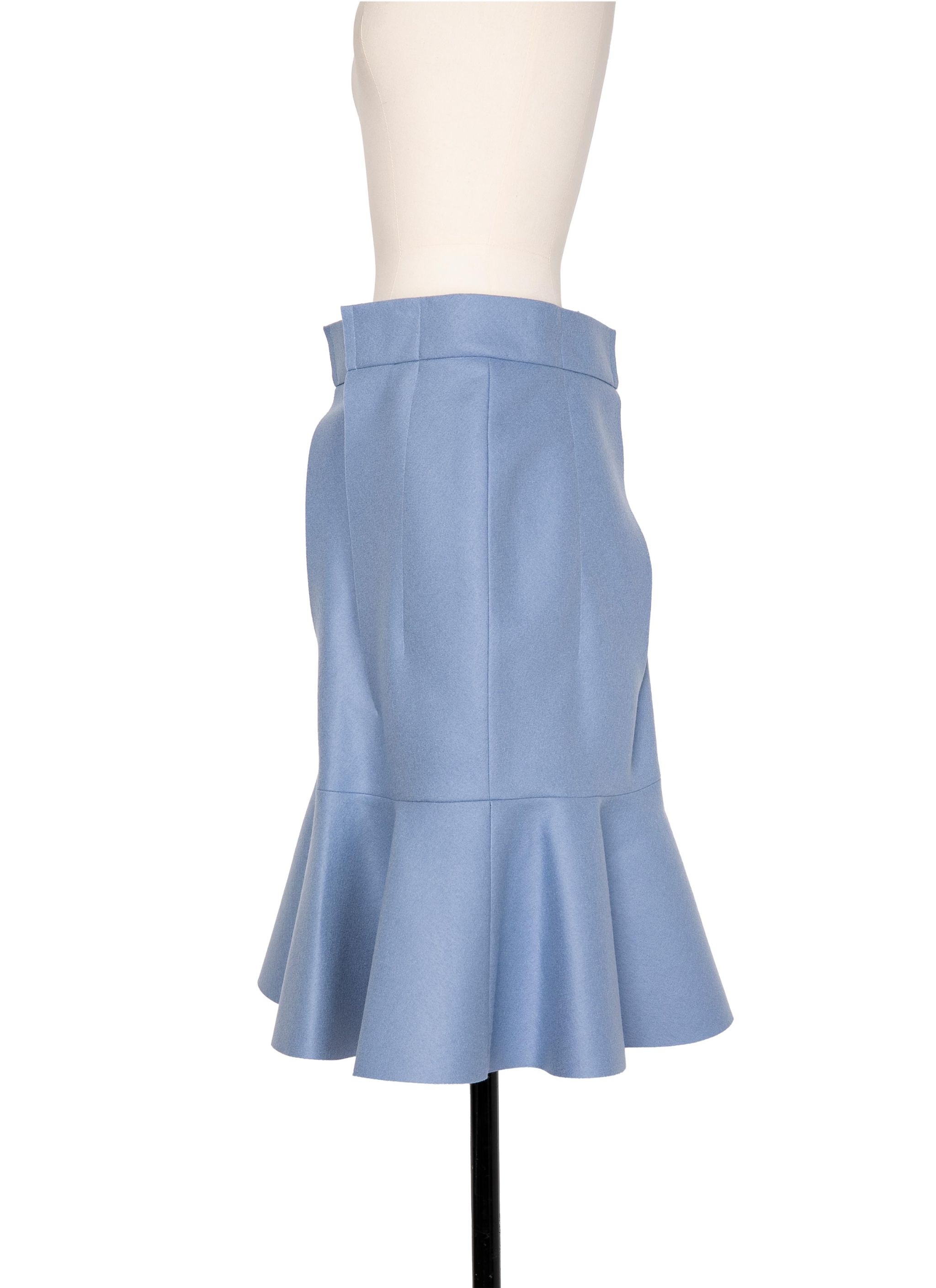 Wool Melton Skirt - 2
