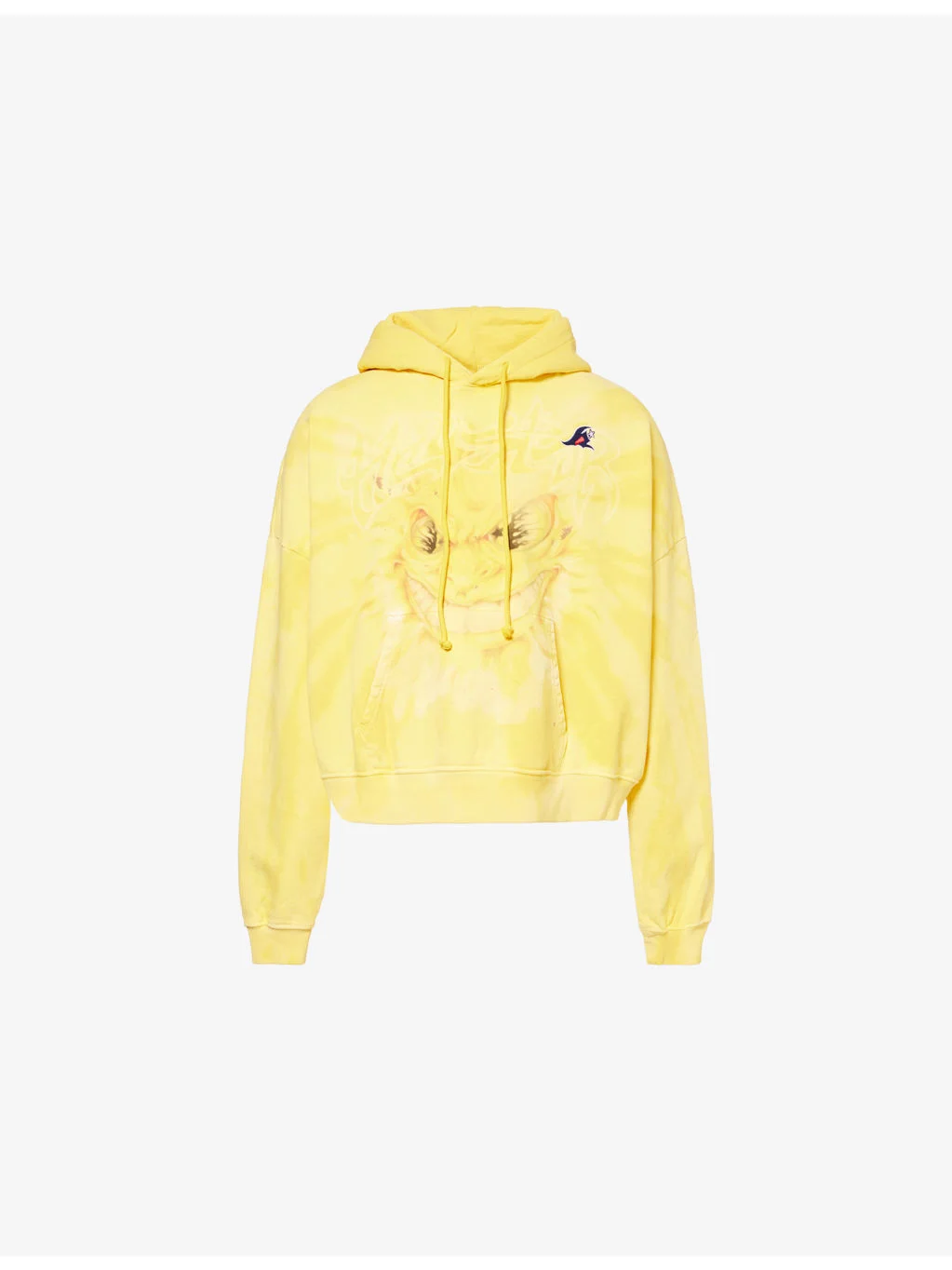 Mad Sun Printed Cotton-Jersey Hoodie - 1