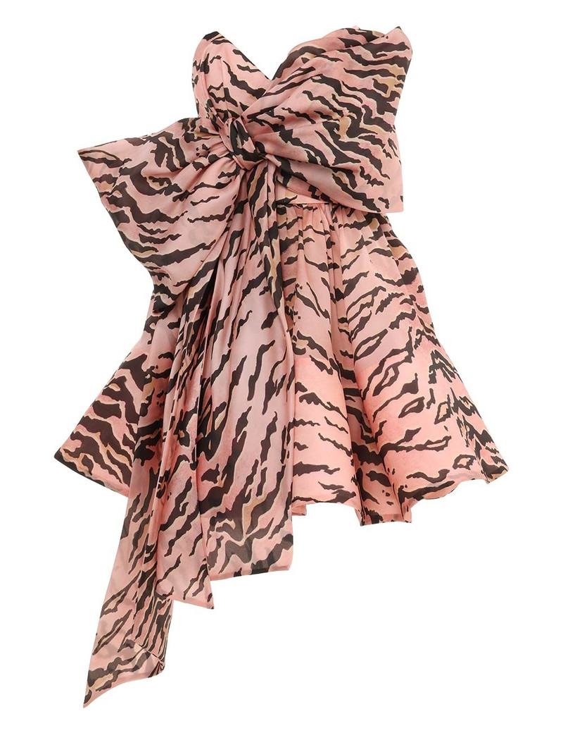 MATCHMAKER BOW MINI DRESS - 1