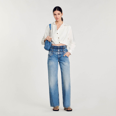 Sandro CROPPED SHIRT outlook