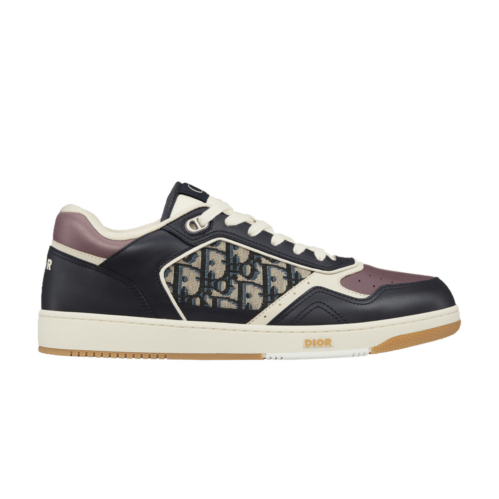 Dior B27 Low 'Dior Oblique - Deep Blue Plum' - 1