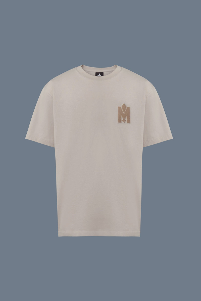 TEE Tee-shirt with velvet logo 1