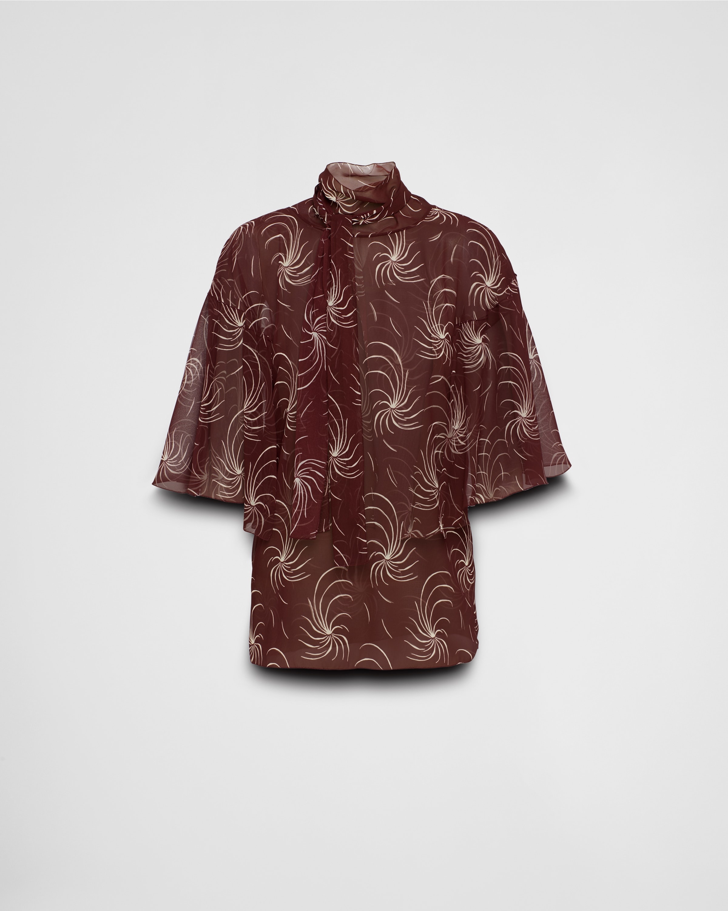 Printed georgette top - 1
