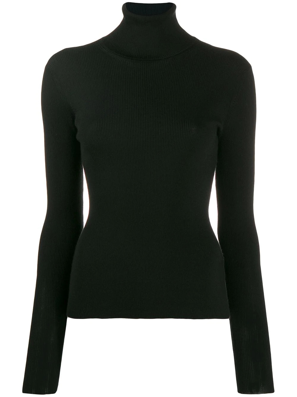 roll neck knitted top - 1