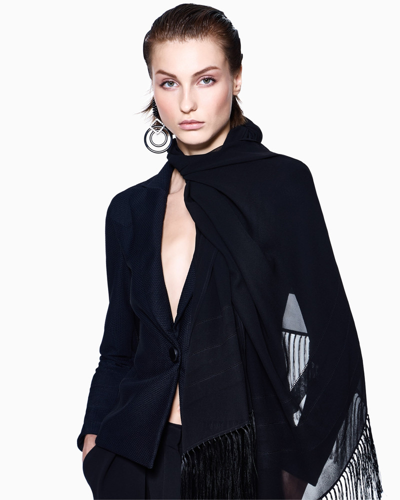 SILK GEORGETTE STOLE 3