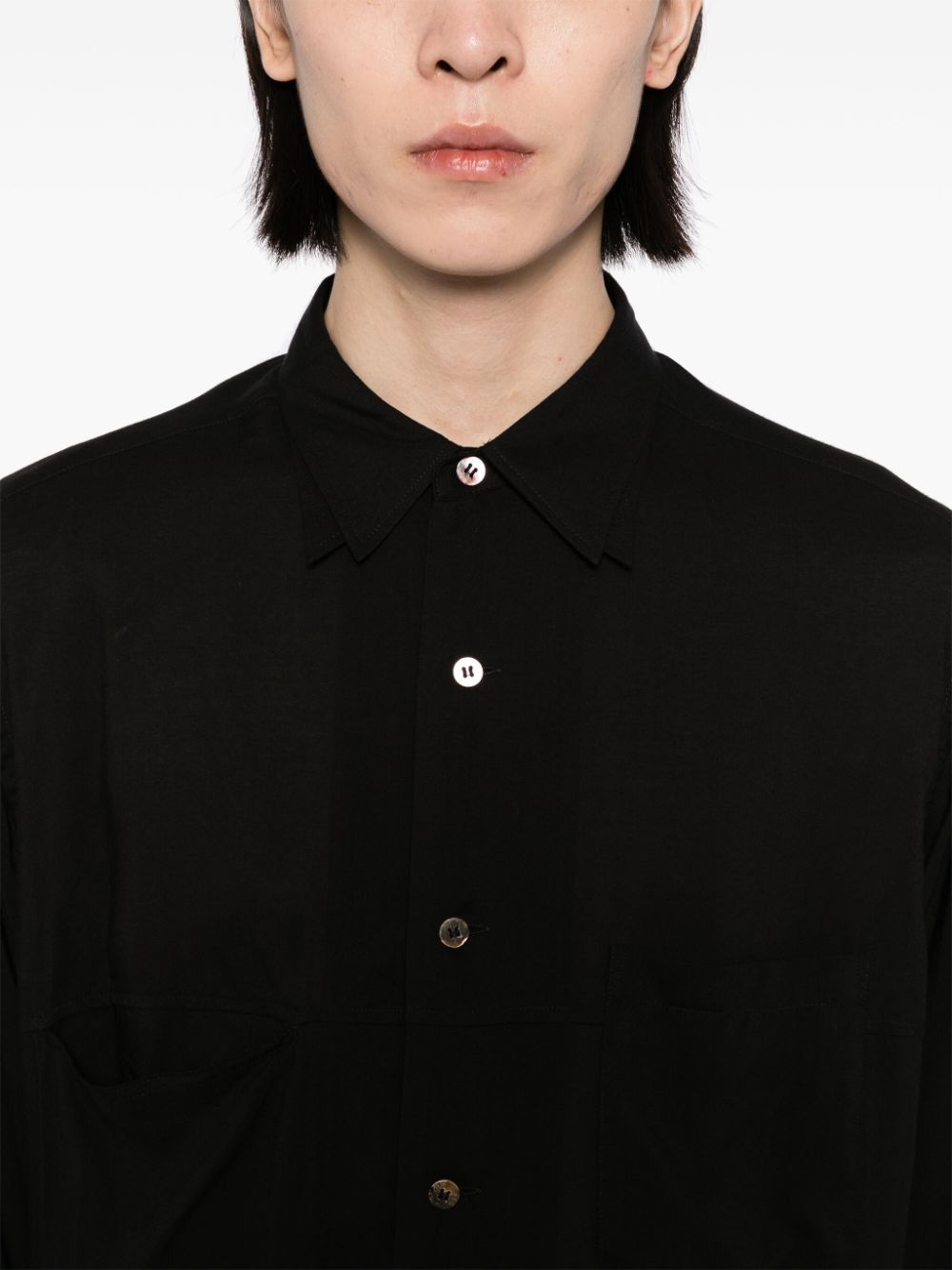 double collar shirt - 5