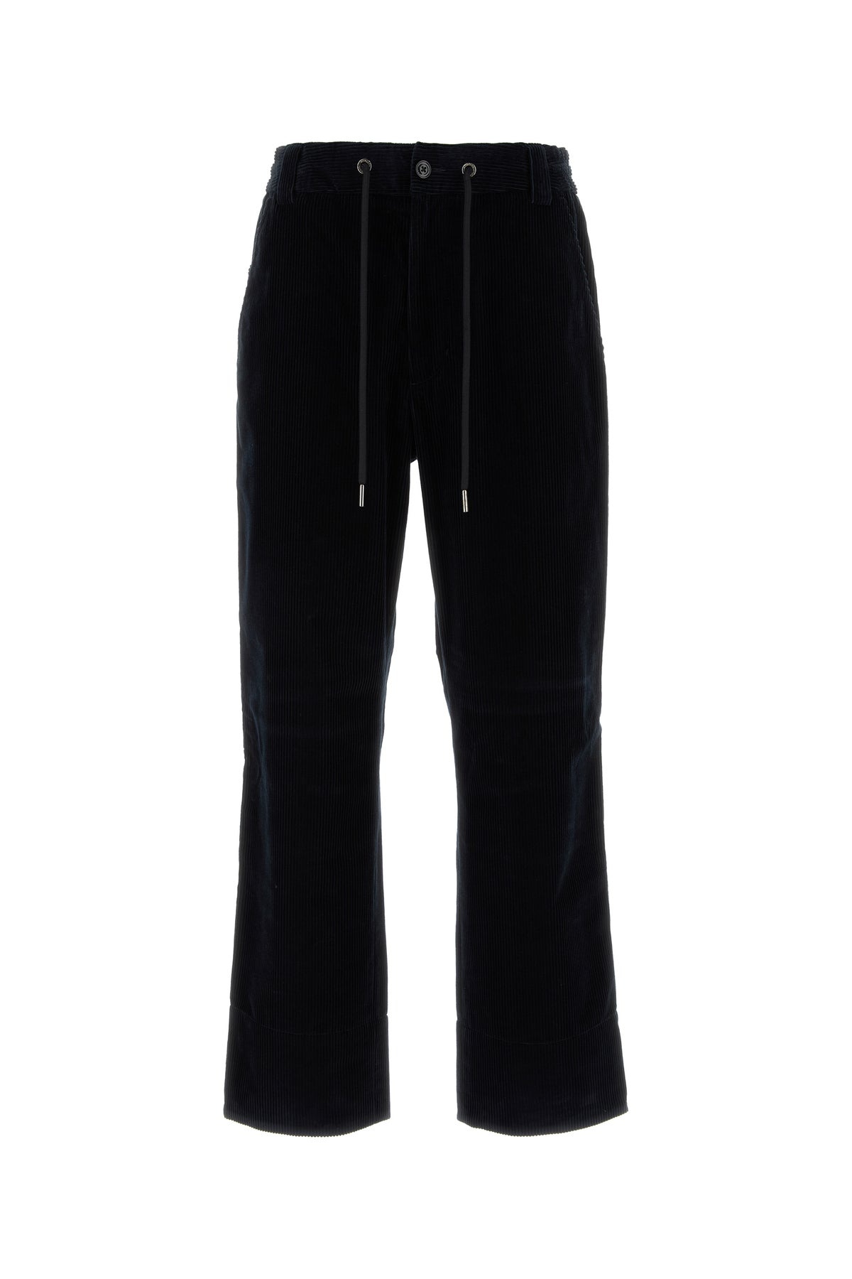 Navy blue corduroy pant - 1