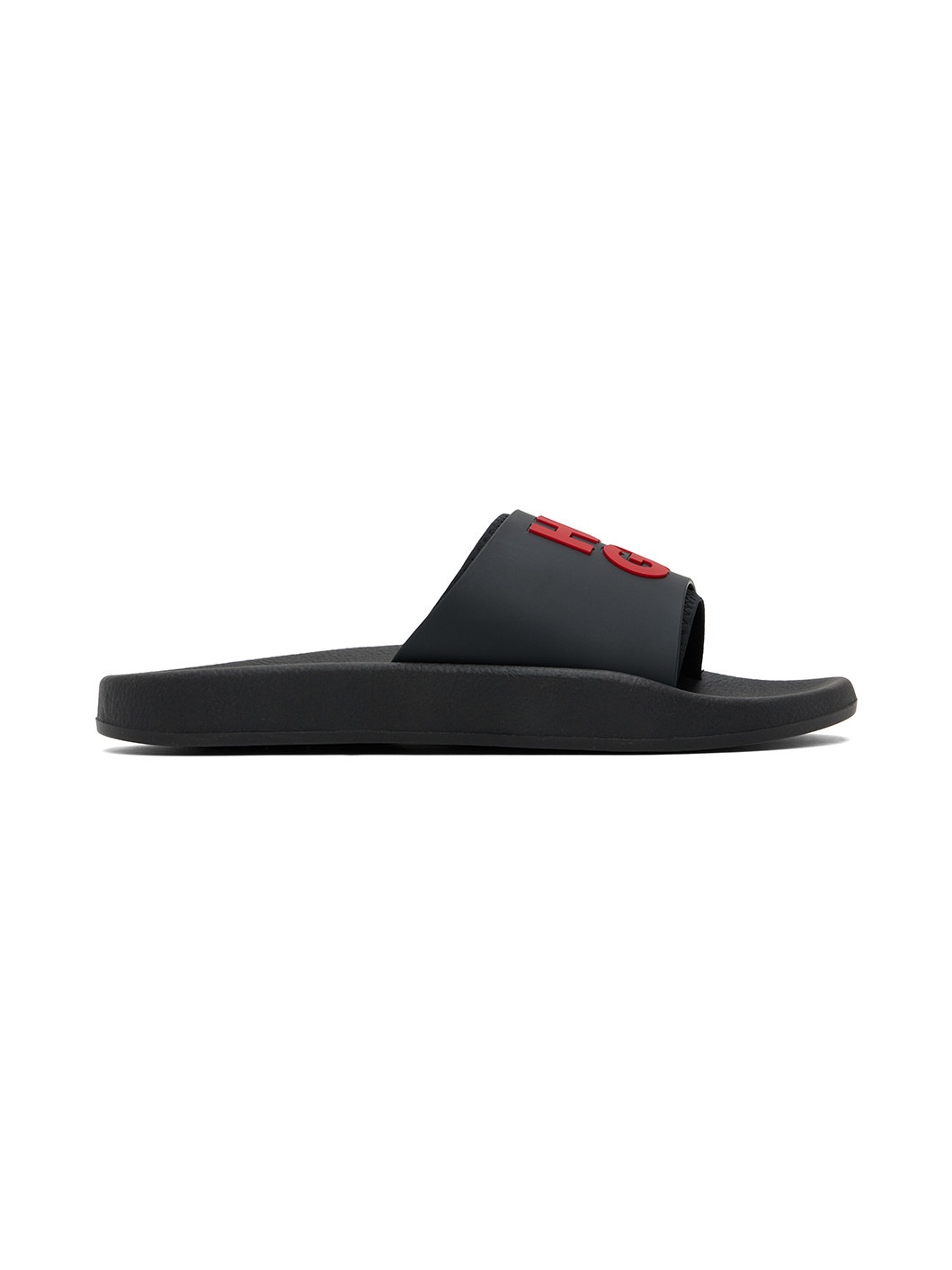 Black Logo-Branded Slides - 1
