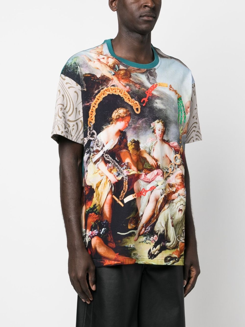 Boucher-print cotton T-shirt - 3