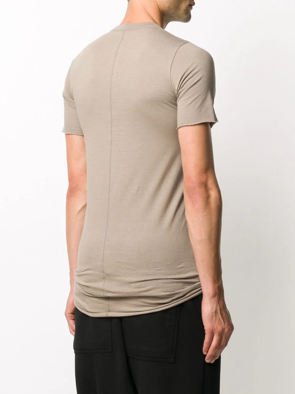 longline basic T-shirt - 4