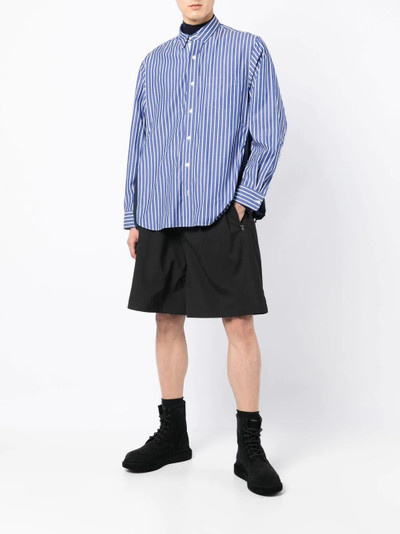 sacai patch-pocket long-sleeve shirt outlook