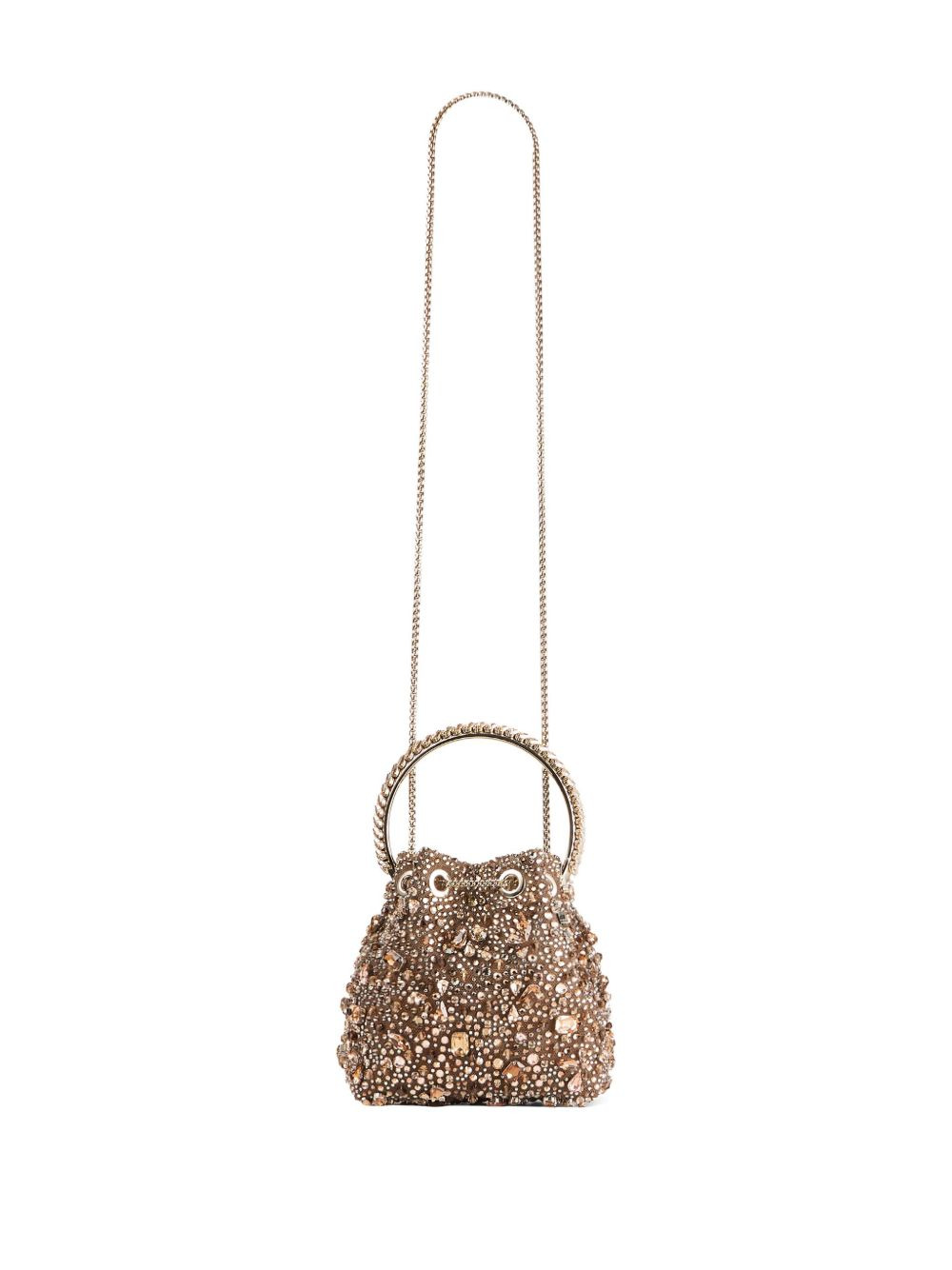 Bon Bon crystal-embellished bucket bag - 2