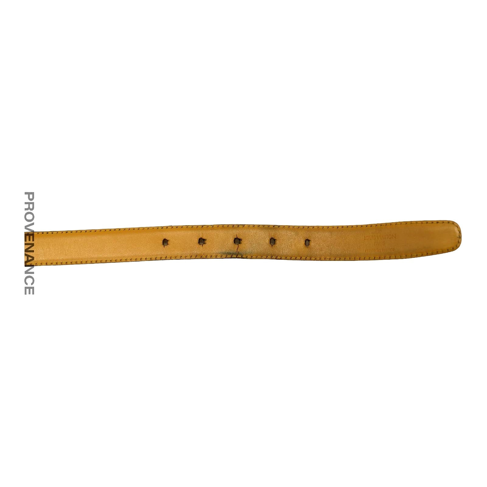 Louis Vuitton Ceinture Belt - Yellow Epi Leather 85/34 - 5