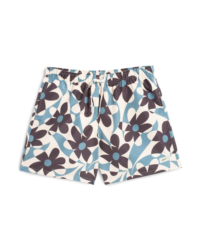 Pastel Daisy Trip Swim Trunk 1