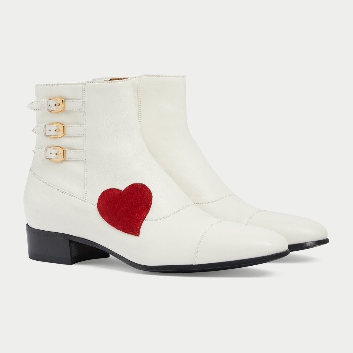 Gucci HA HA HA boot with buckles - 2