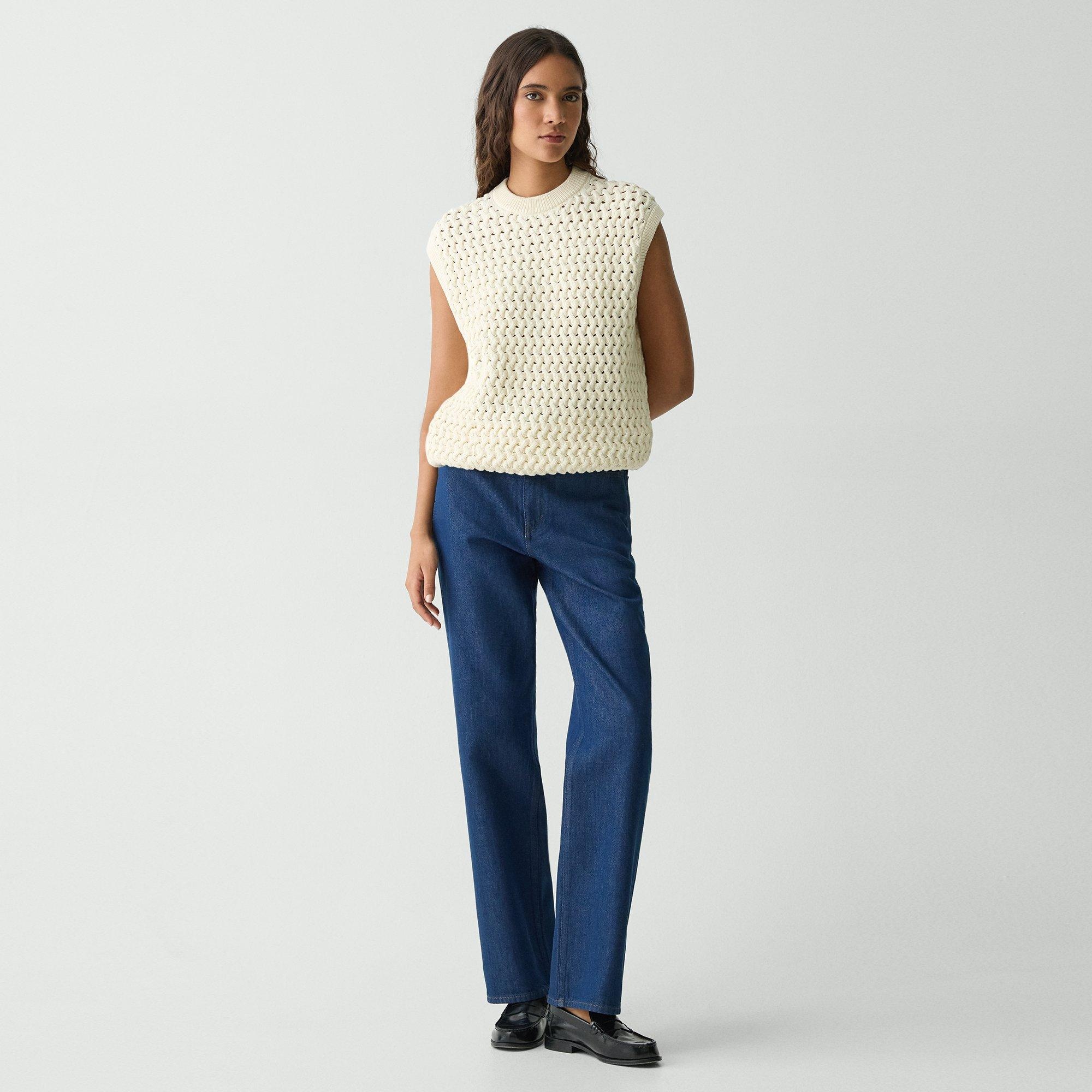 Sweater Vest in Rounded Cotton - 6