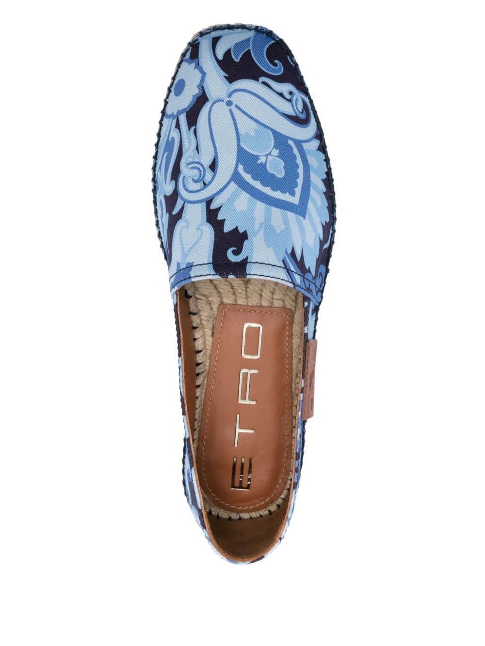 paisley-print espadrilles - 4