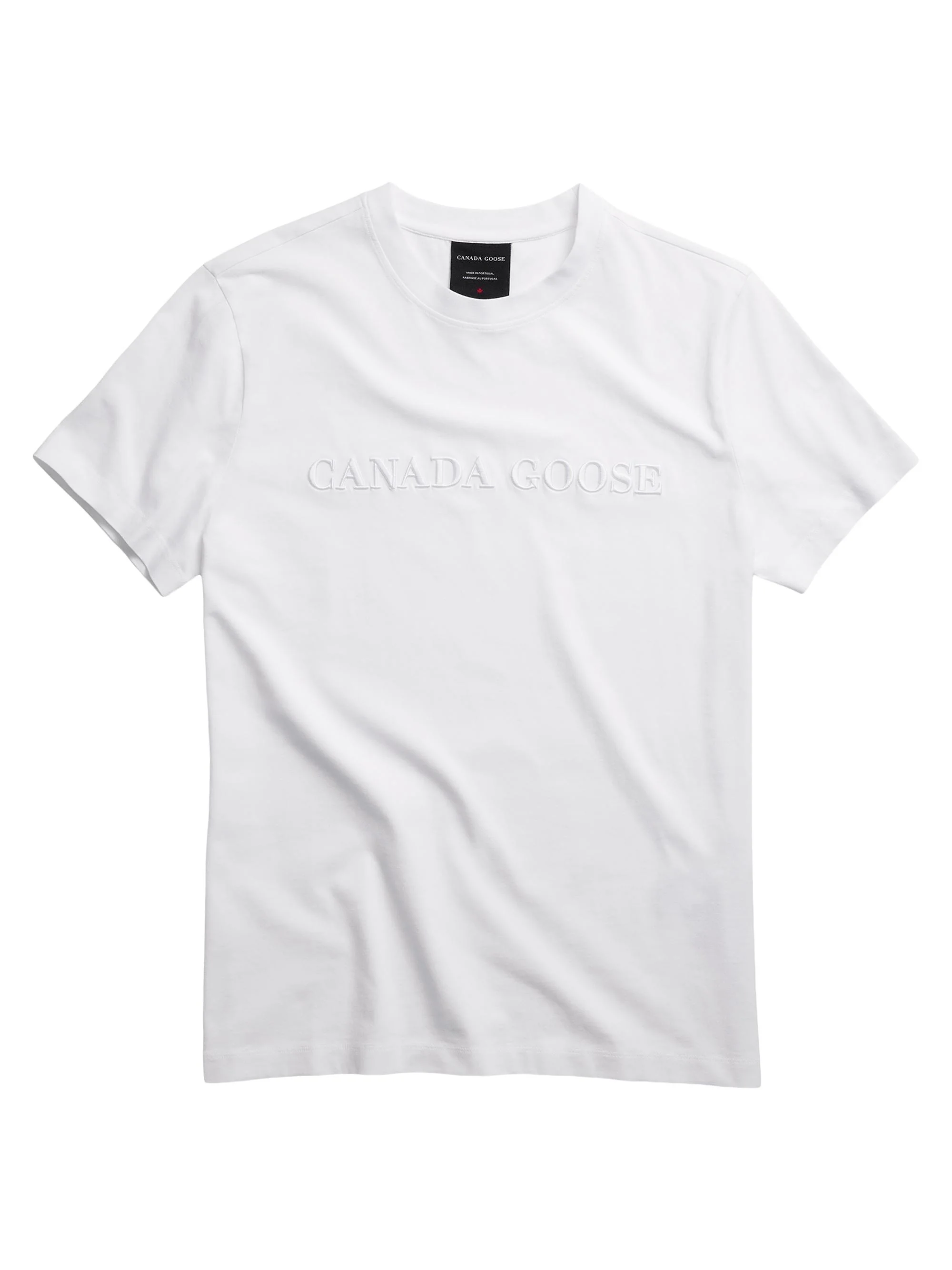 Men's Emersen Embroidered Cotton T-Shirt - White - 1