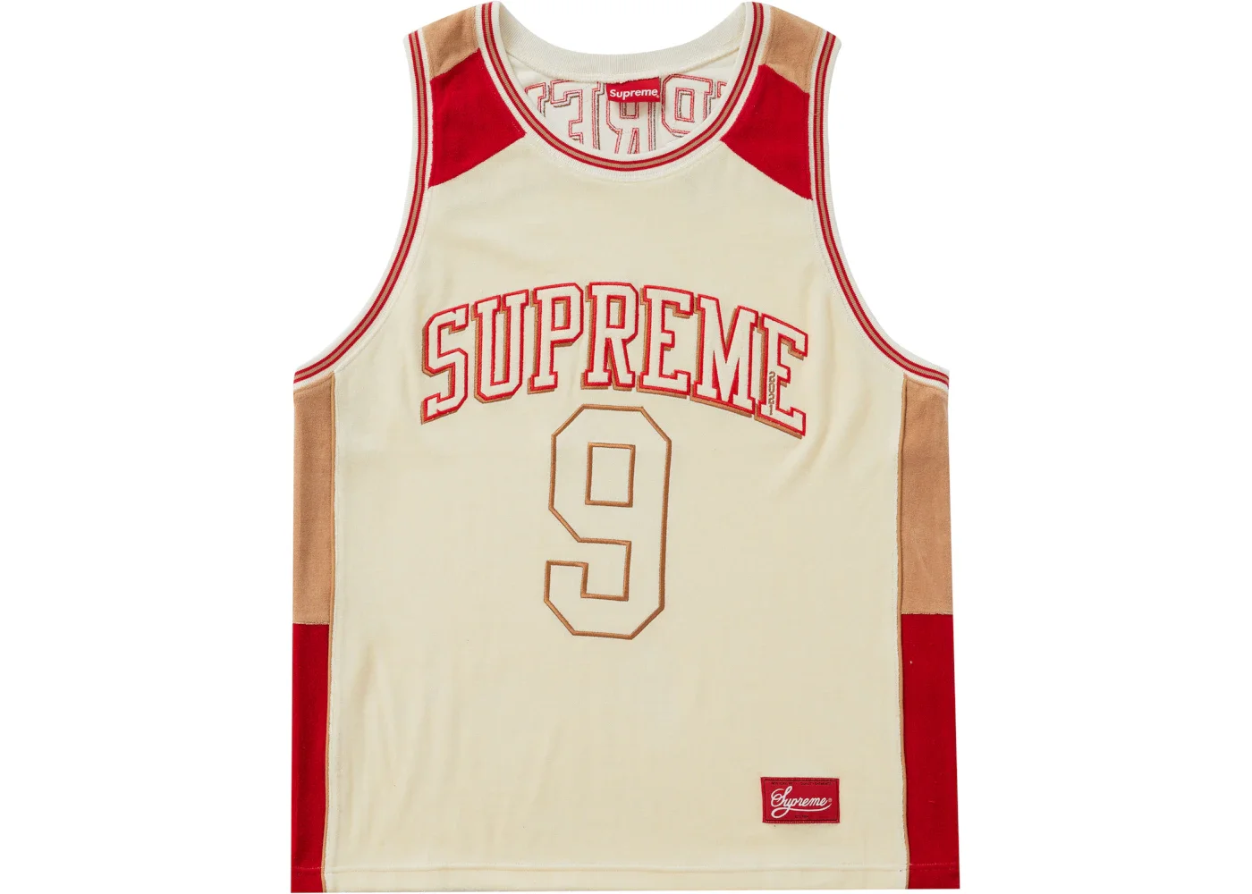 Supreme Terry Basketball Jersey Stone - 1