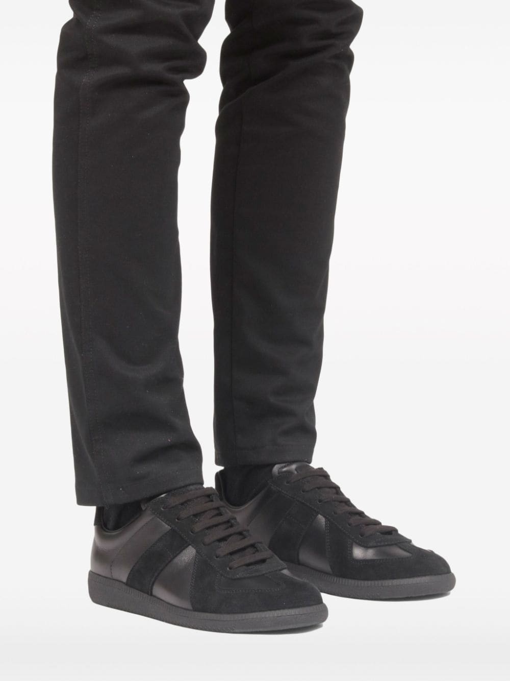 Replica leather sneakers - 6