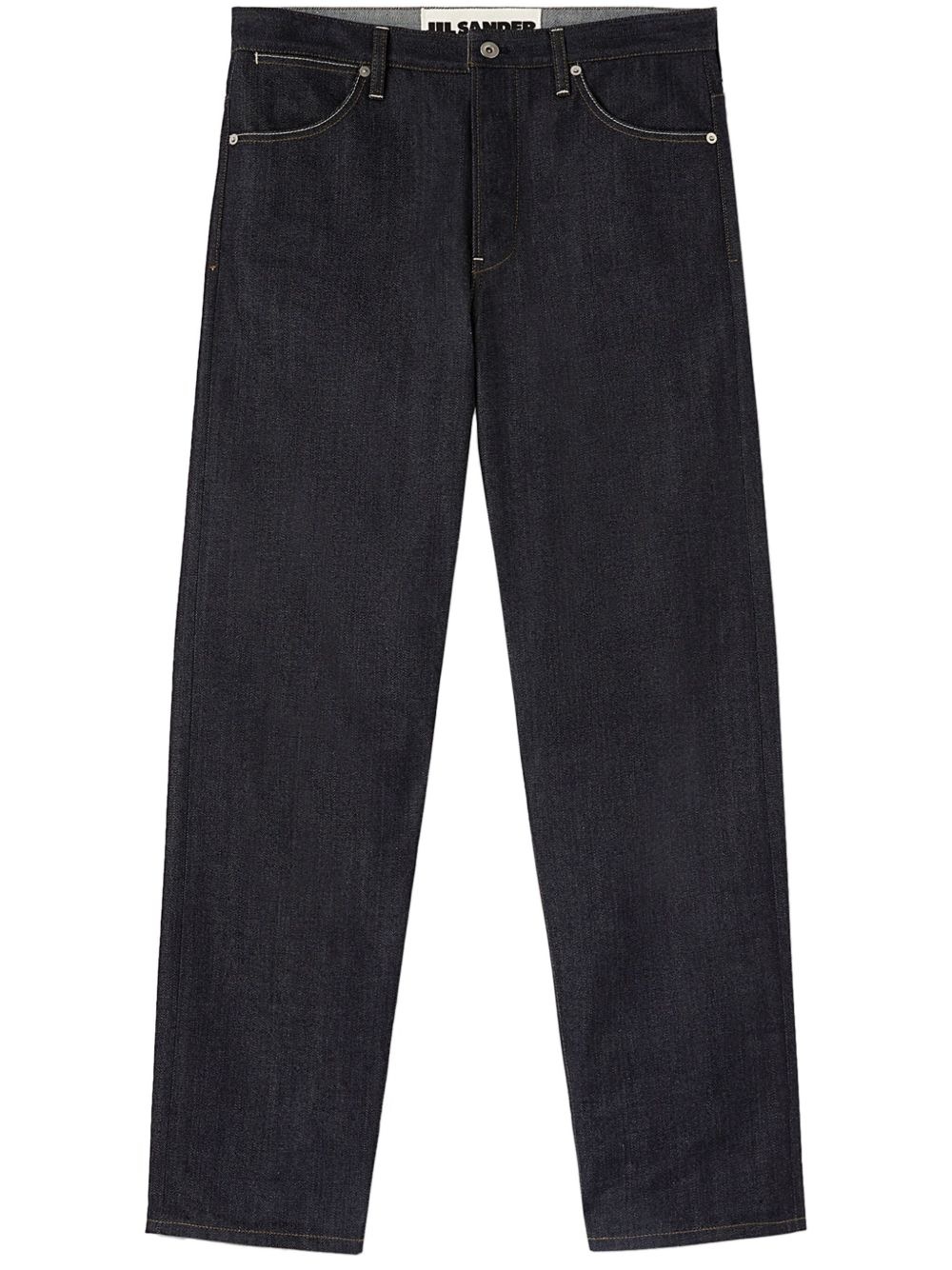 straight-cut jeans - 1