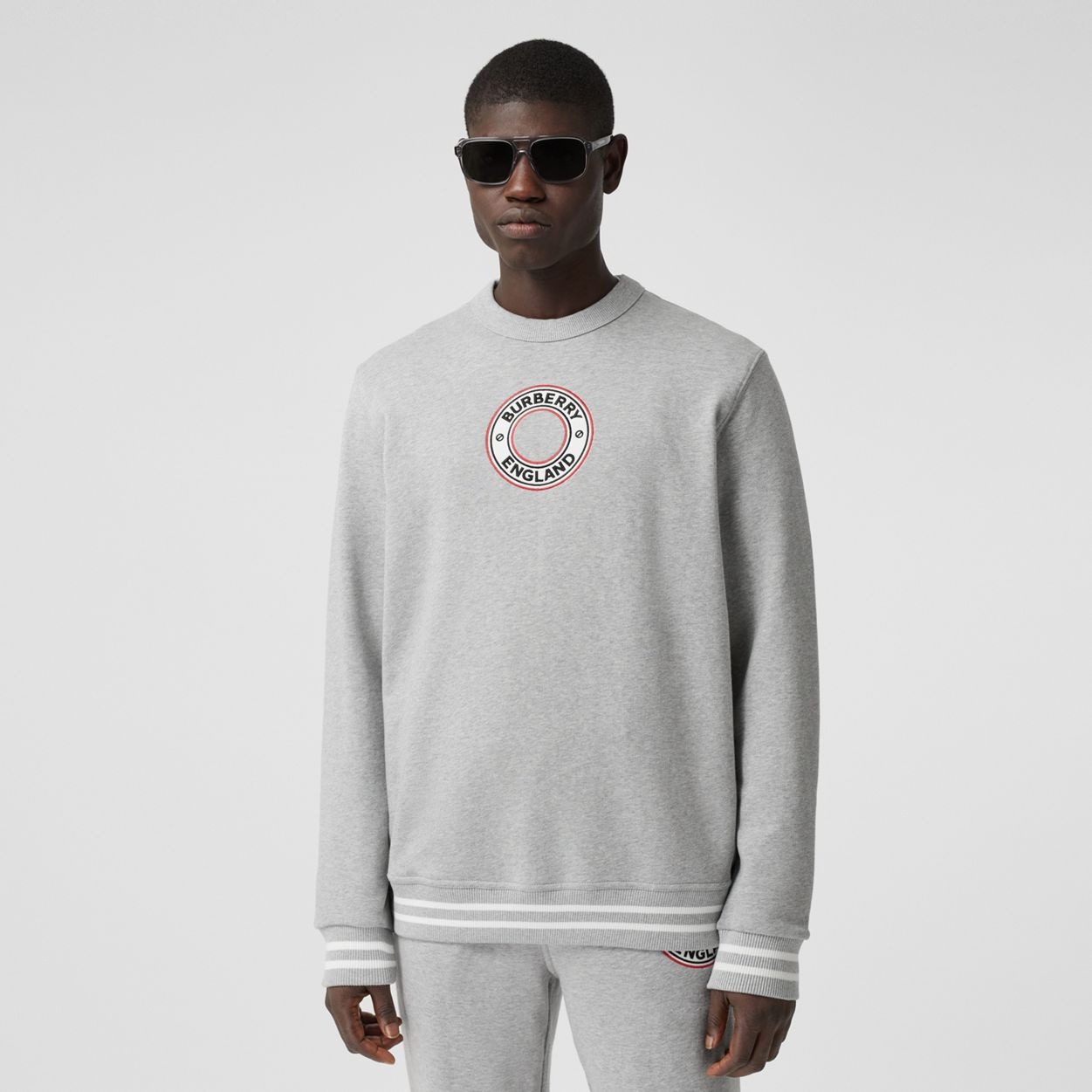 Logo Graphic Appliqué Cotton Sweatshirt - 2