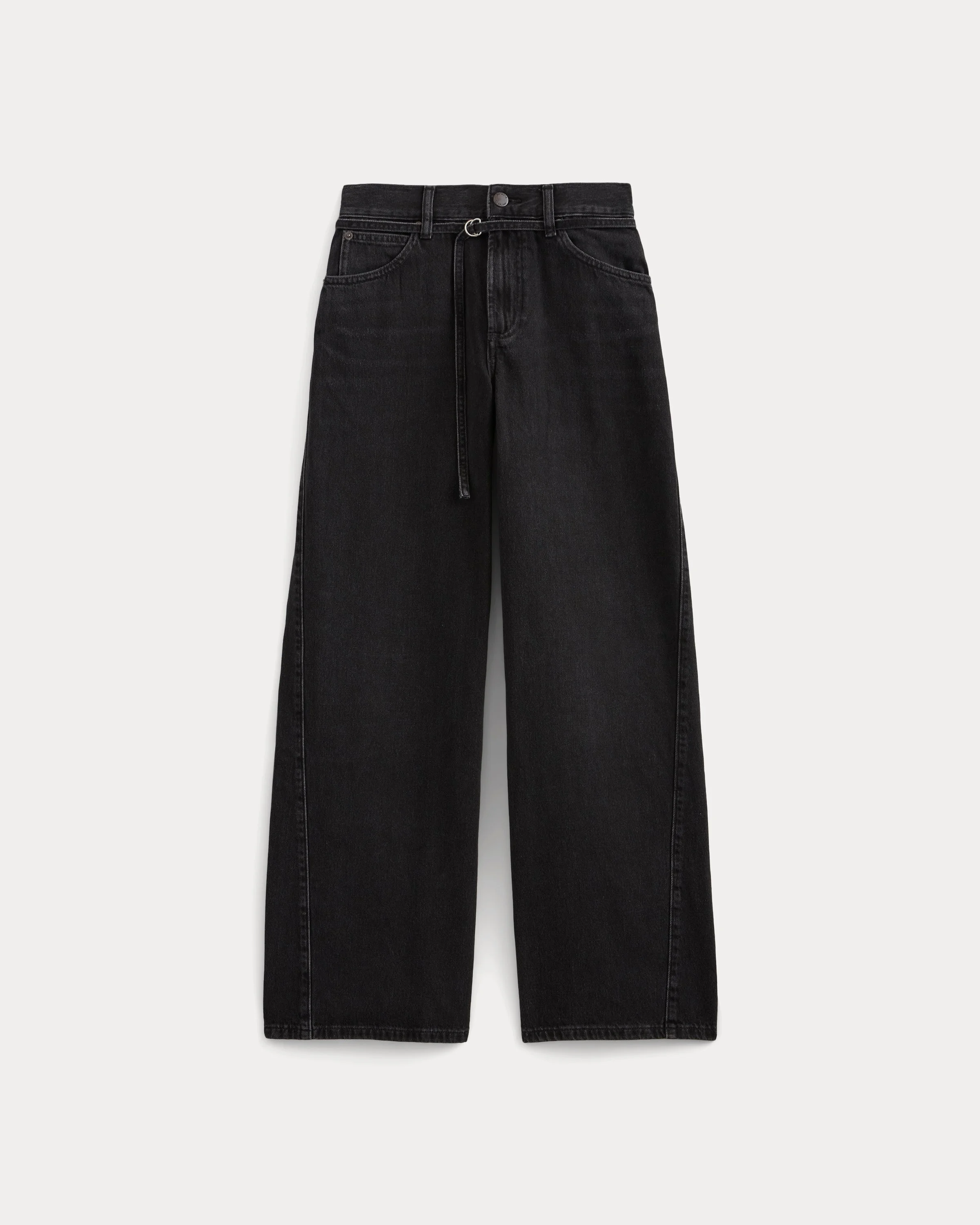LIGHTWEIGHT LOOSE WIDE-LEG JEAN - 1
