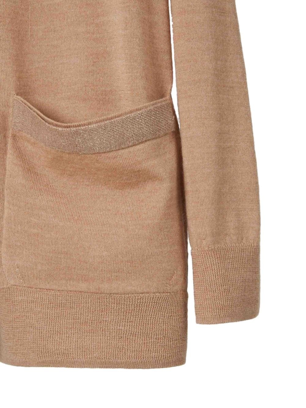 shimmering merino cardigan - 5