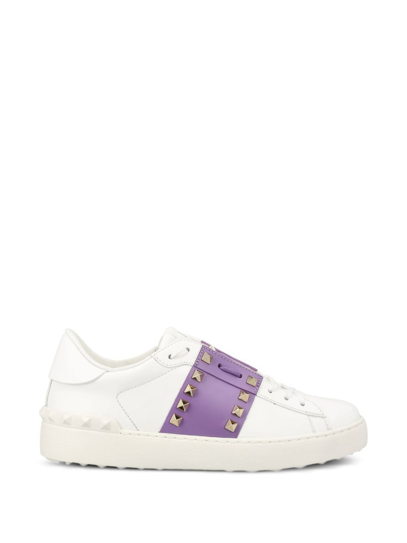 Rockstud embellished low-top sneakers 1