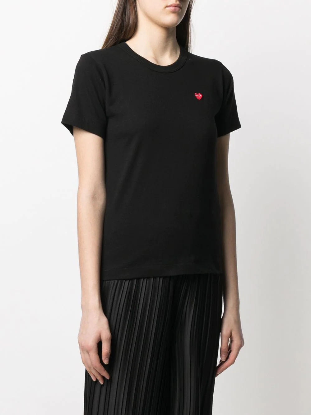 embroidered-logo cotton T-shirt - 3