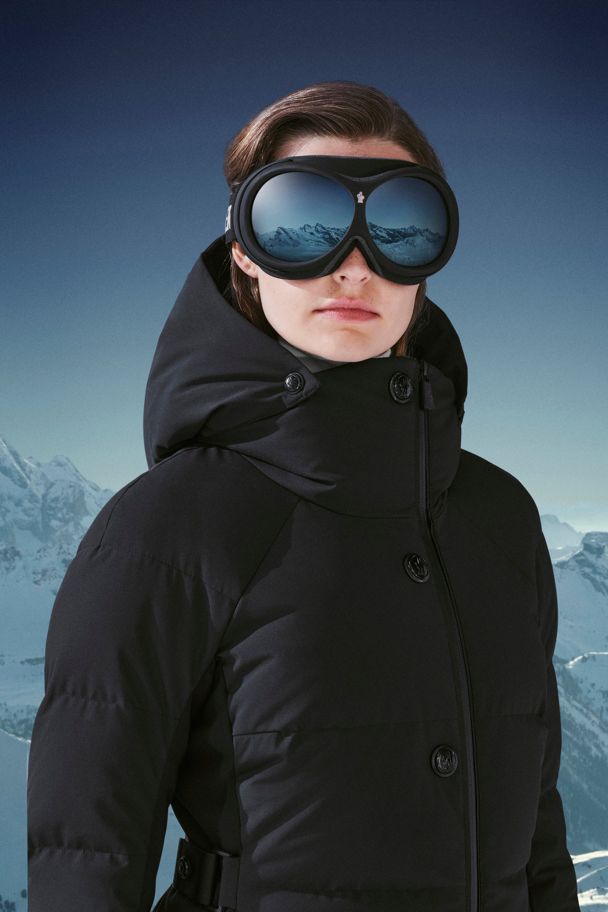 Moncler Grenoble Guyane Short Down Jacket | REVERSIBLE