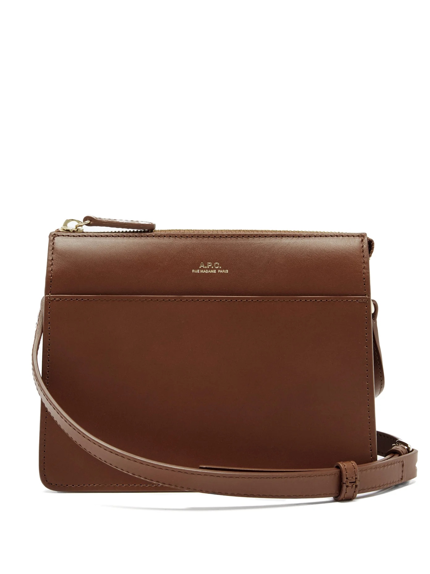 Ella leather cross-body bag - 1