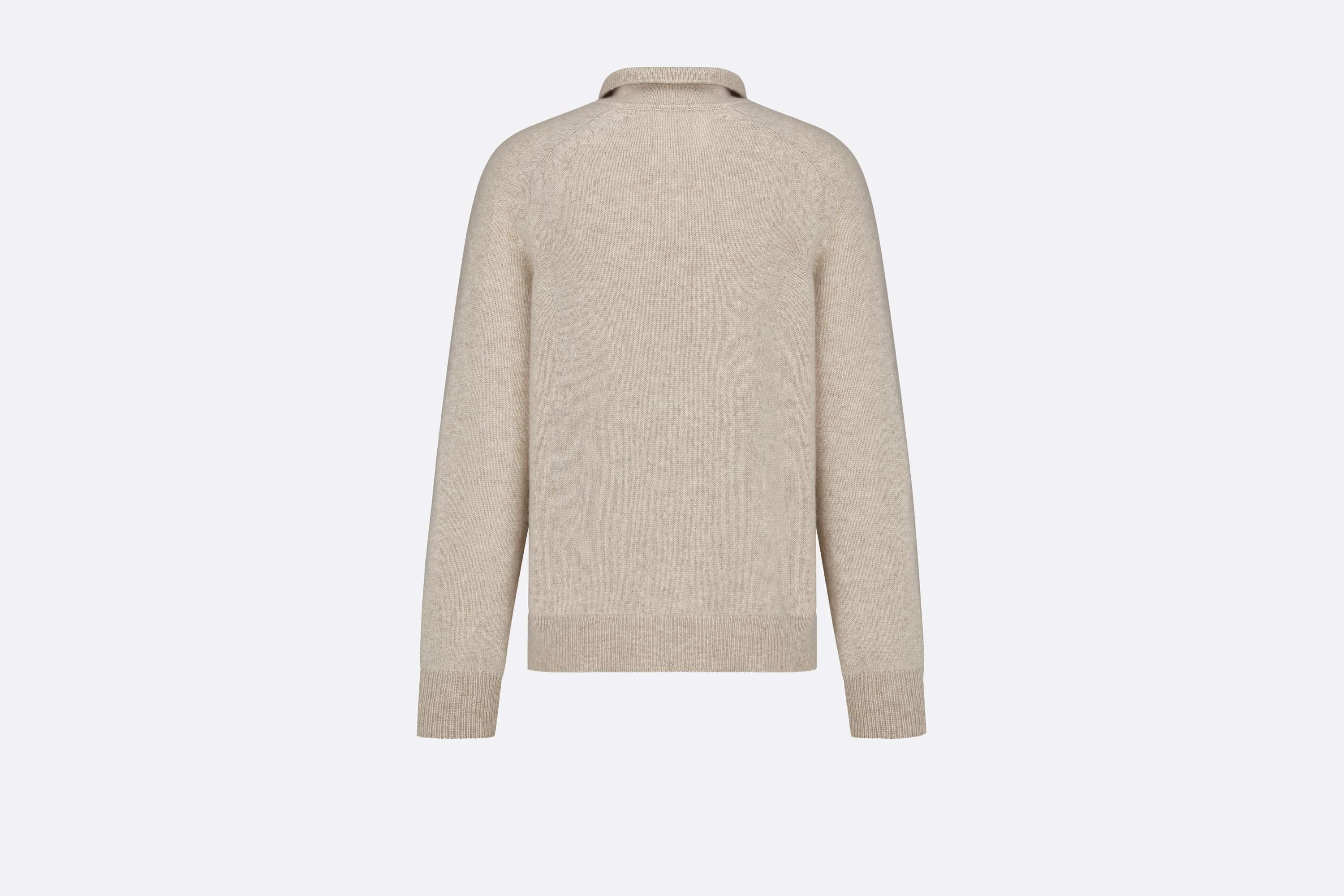 Oversized Long-Sleeved Polo Shirt - 2