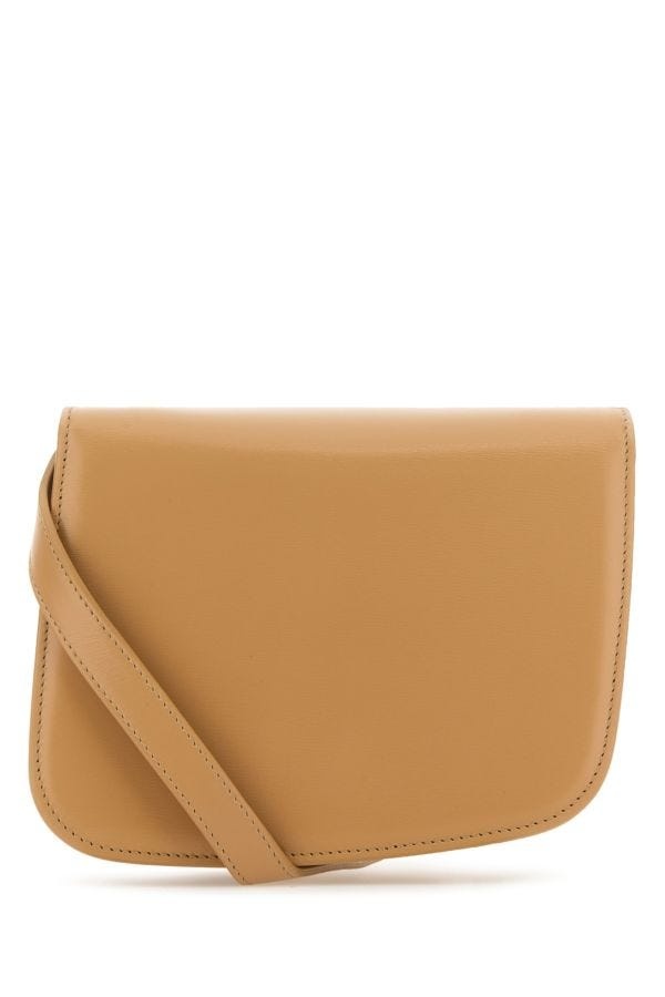 FERRAGAMO Salvatore Ferragamo Woman Beige Leather Small