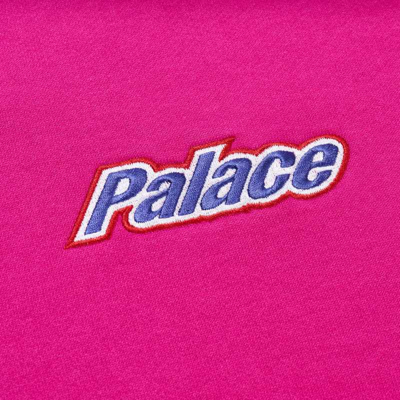 PALACE CURRENT CREW HEAVY PINK outlook