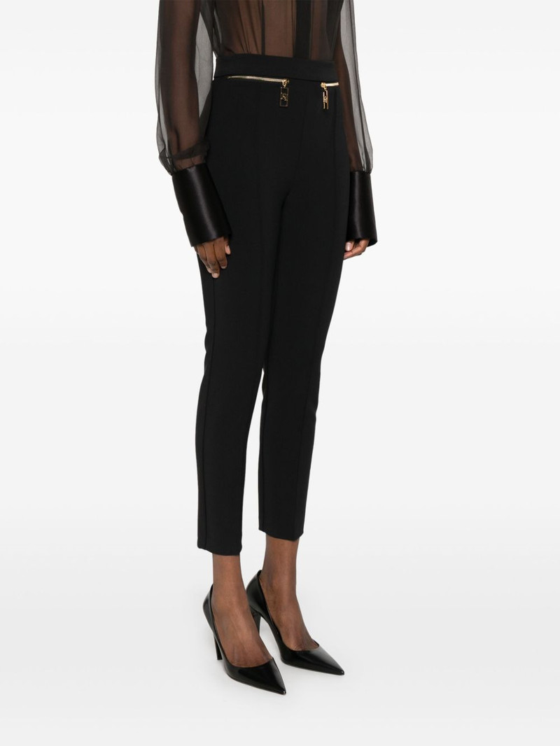 straight-leg crepe trousers 3