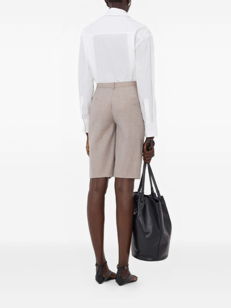 side-pocket knee-length shorts 4