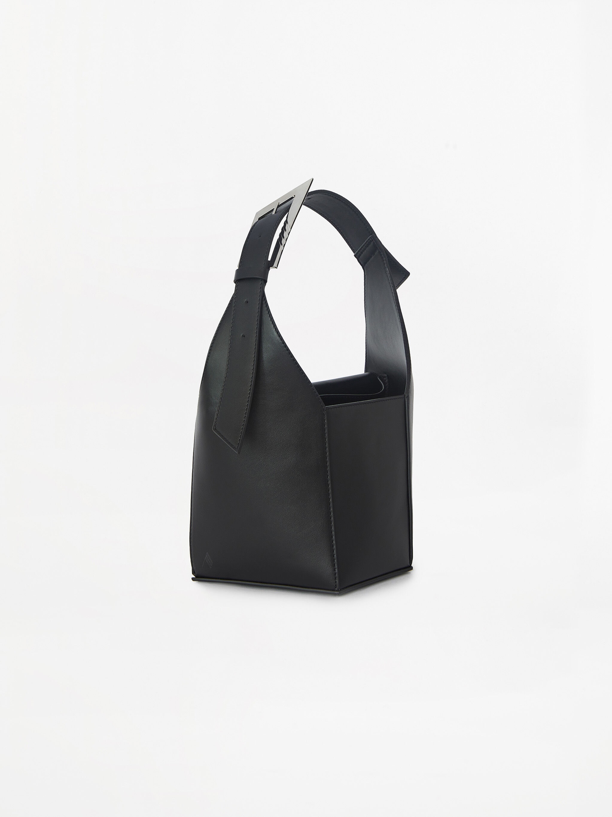 "6PM" BLACK SHOULDER BAG - 2
