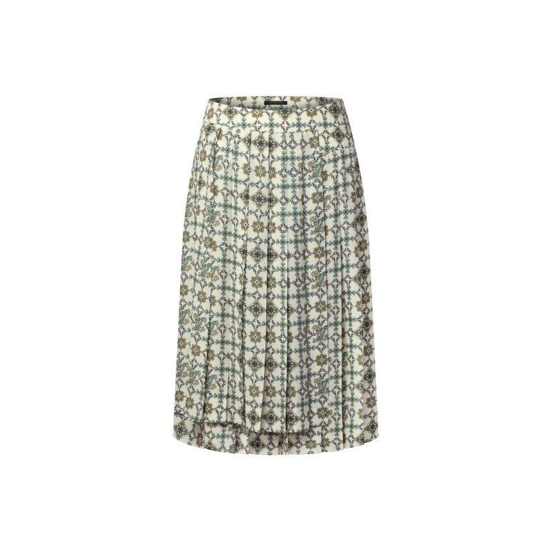 Nouveau Monogram Pleat Skirt 1