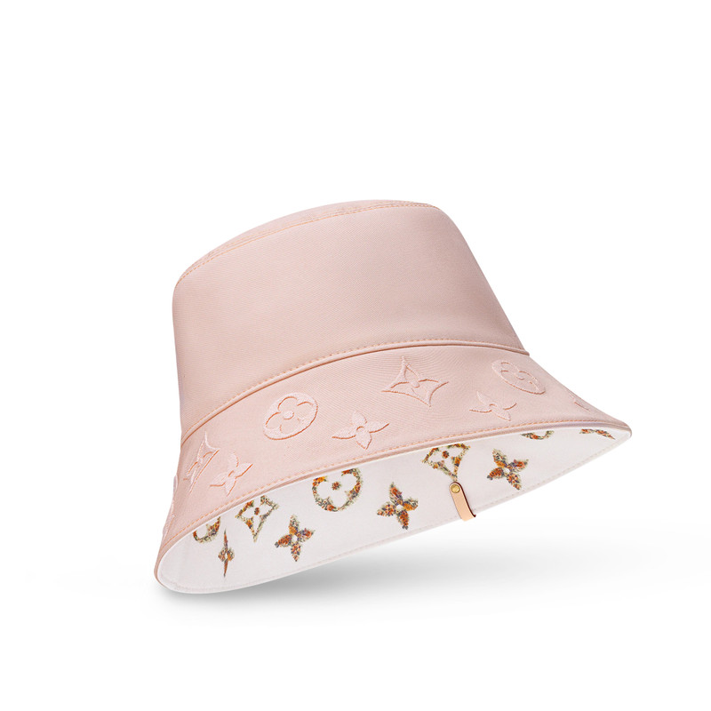 Monogram Flowers Bucket Hat 6
