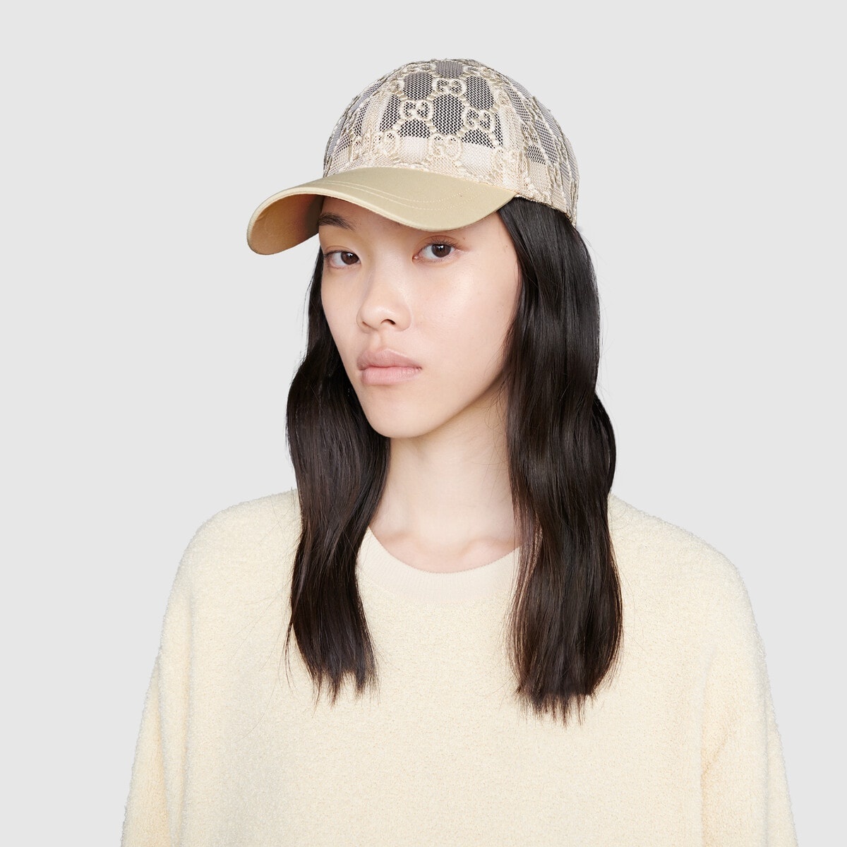 GG embroidered baseball hat - 4