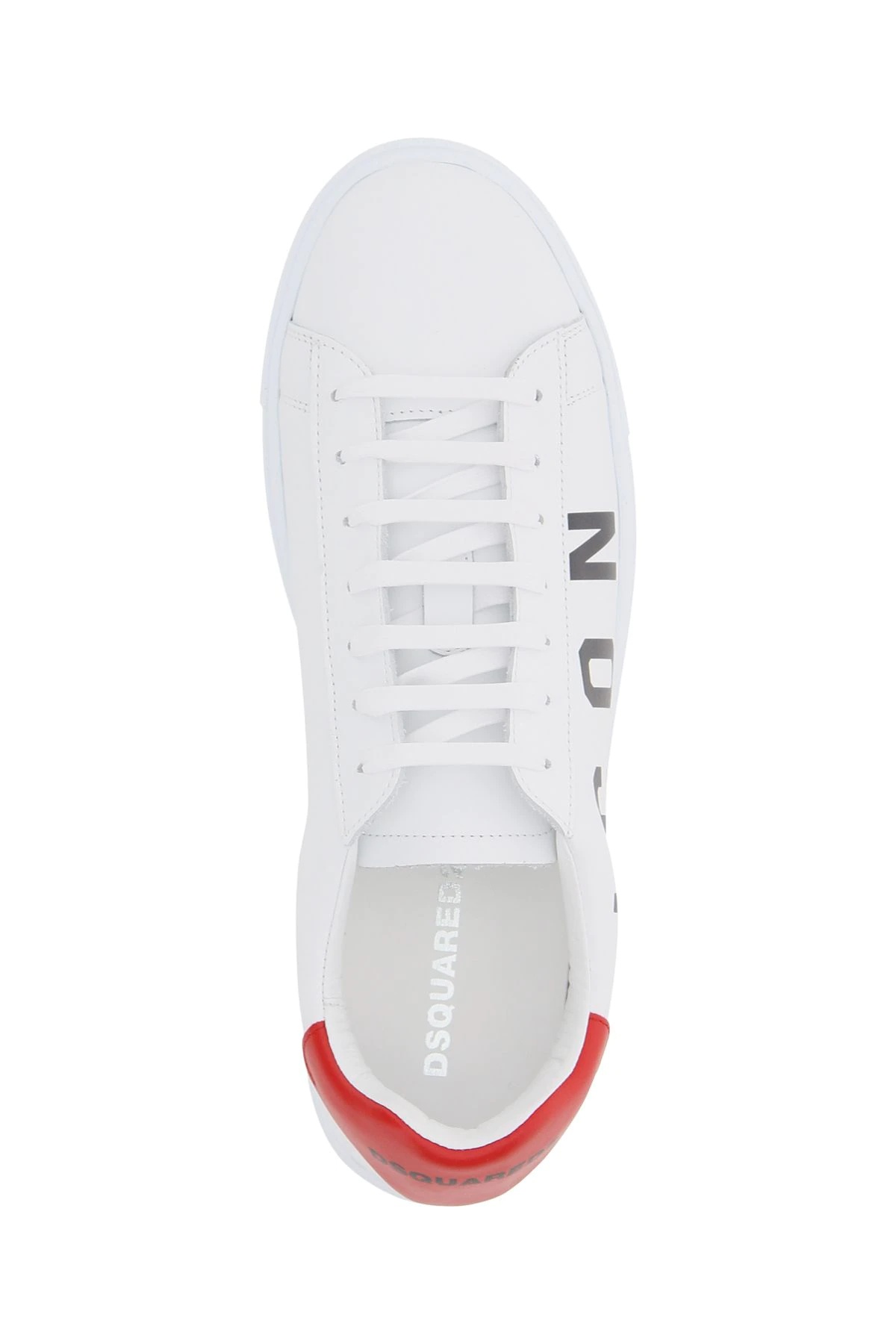 NEW TENNIS LEATHER SNEAKERS ICON LOGO - 3