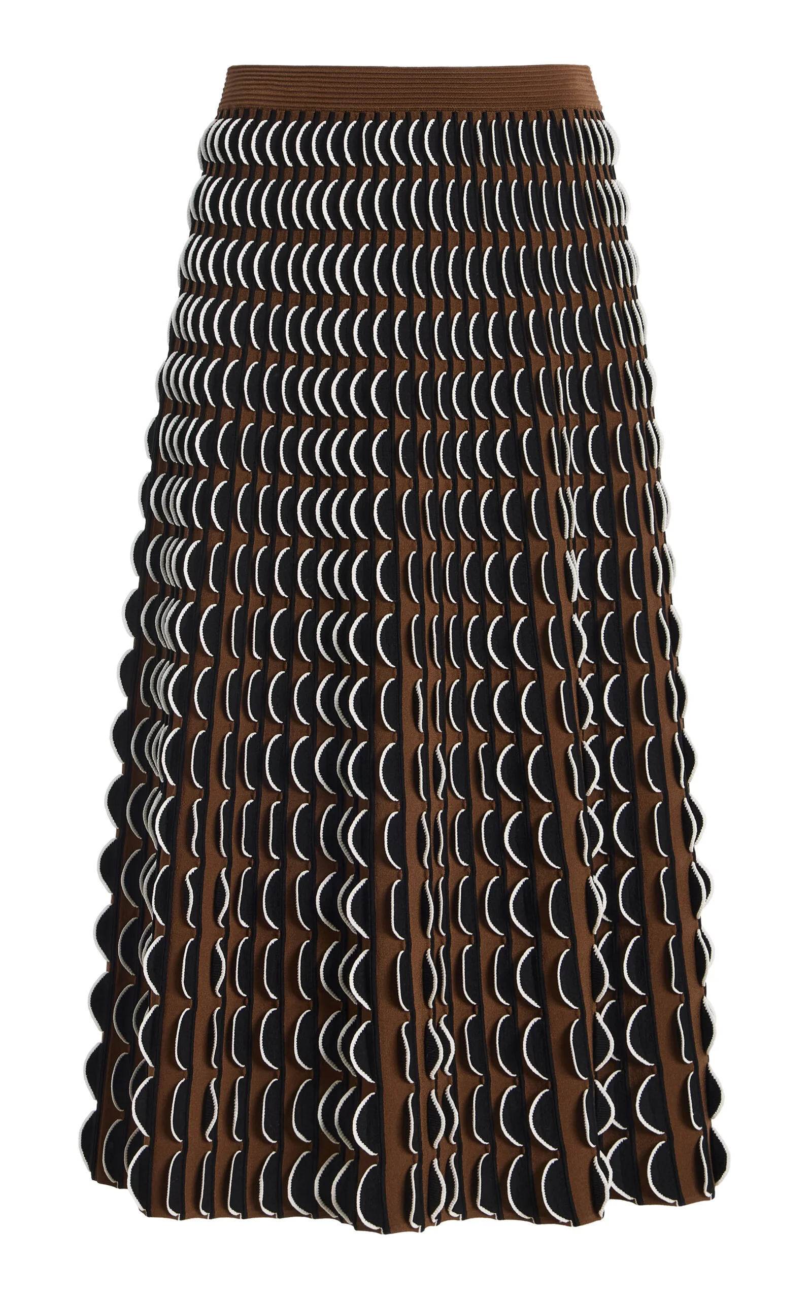 Ike Textured Midi Skirt multi - 1