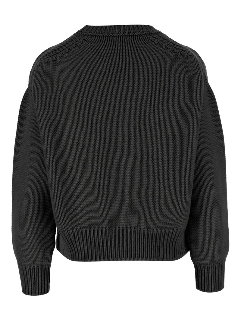 SA SU PHI ribbed crew-neck sweater outlook