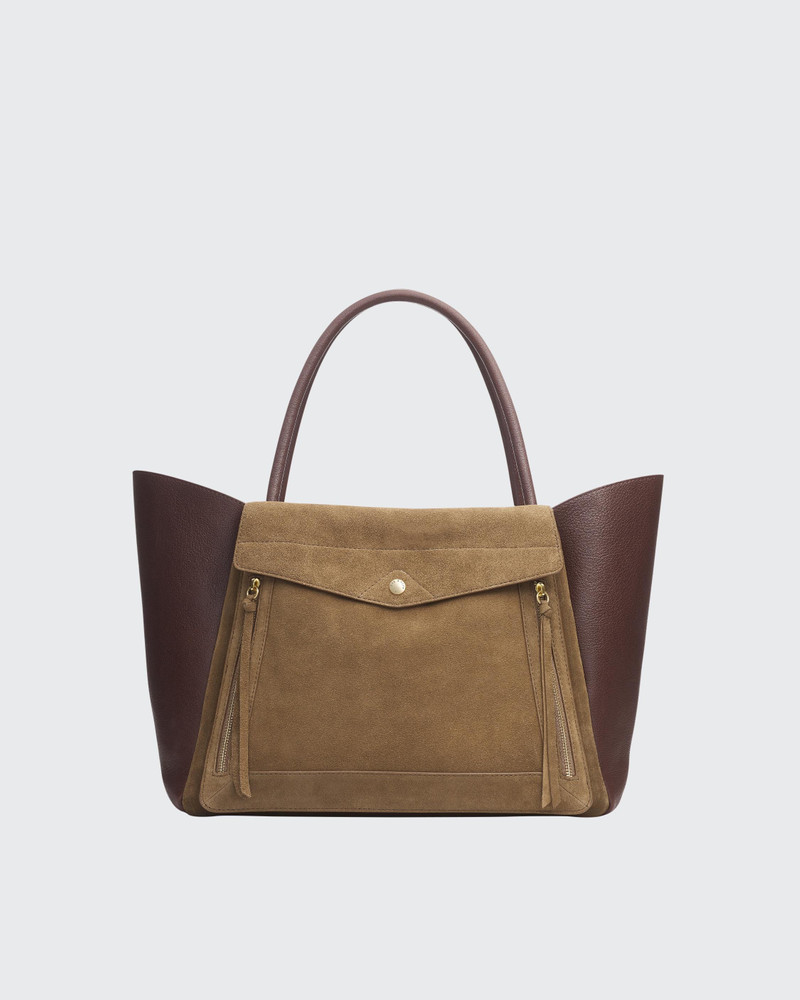 Runner Tote - Suede & Leather
Large Tote Bag 1