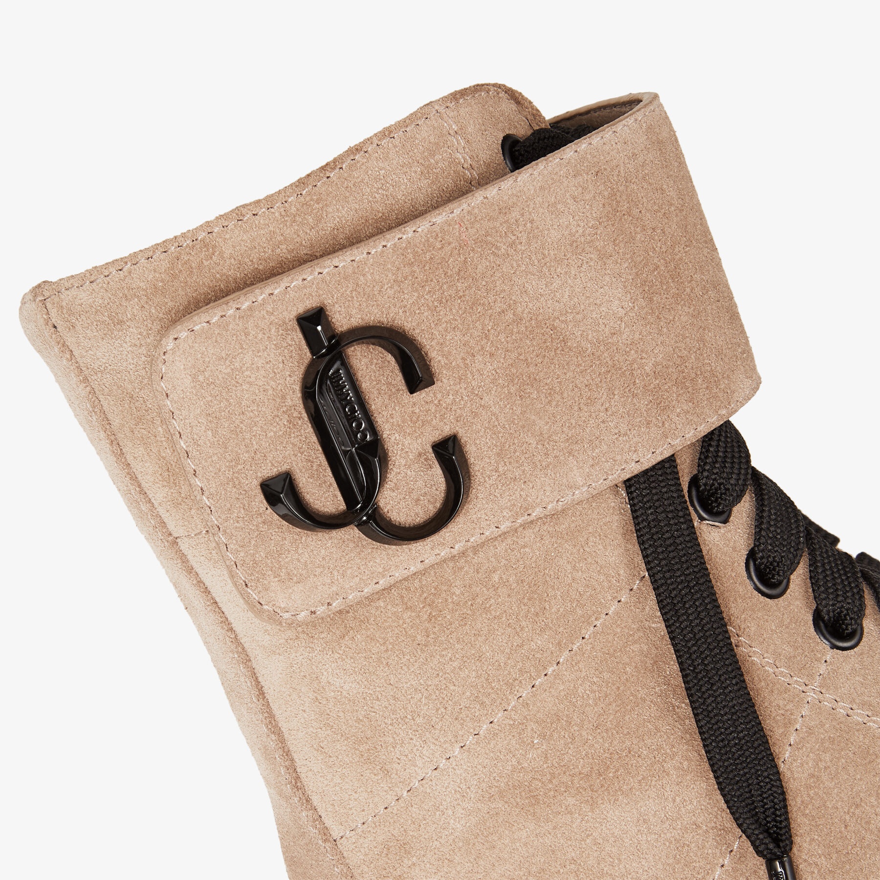 Ceirus Flat
Stone Crosta Suede Combat Boots - 4