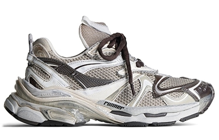 Balenciaga Runner 2.0 Sneakers 'Beige Mesh and Polyurethane' 779066W3RXP2000 - 2