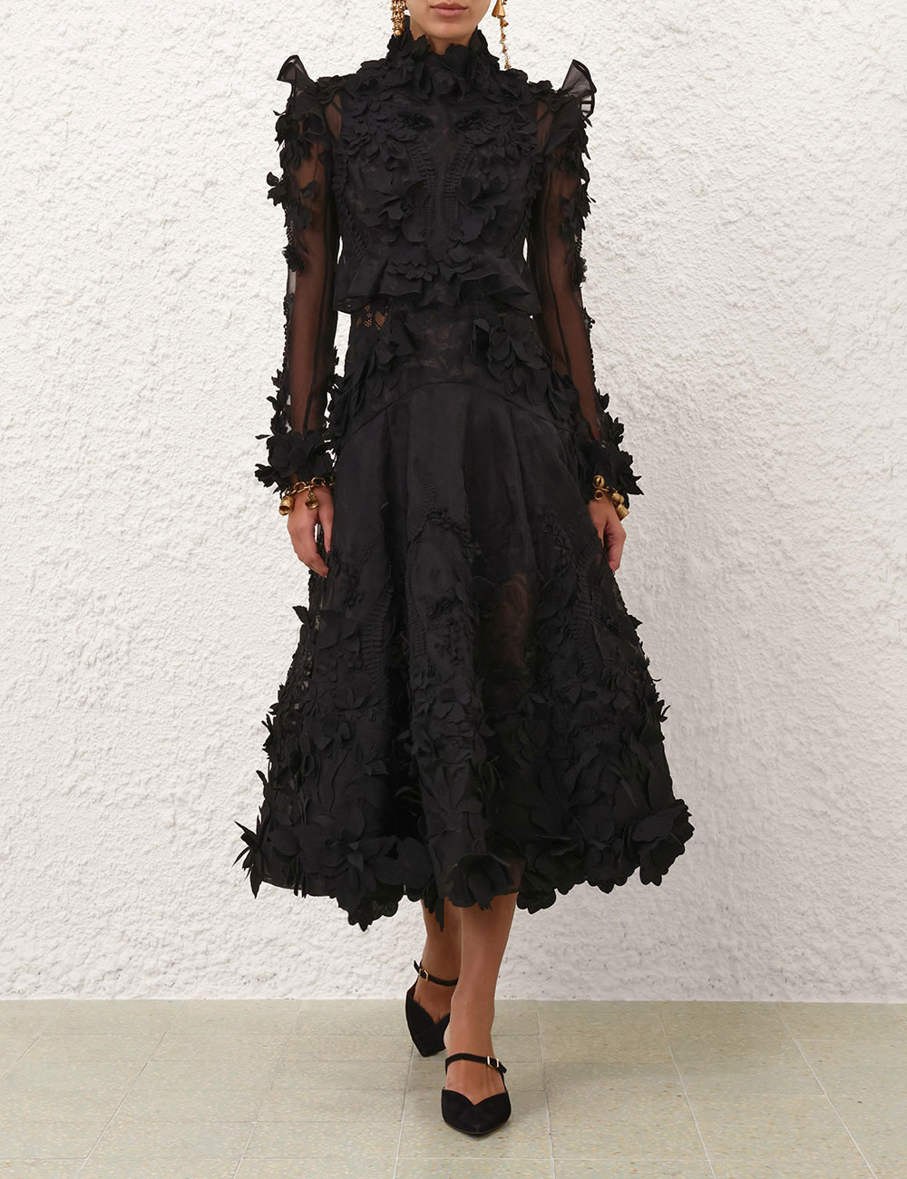 HYPNOTIC APPLIQUE DRESS - 2
